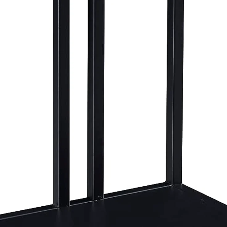 Konsolentisch Kumlinge 55x30x85 cm Schwarz [en. casa] – Bild 7