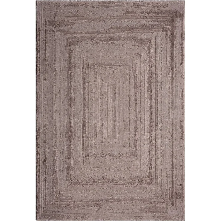 Vimoda Teppich Teppich Wohnzimmer neues priumum Designteppich moderne, Rechteckig, Höhe: 11 mm, Teppich 3D effekt Boho Einfarbig hoch-tief Bordüre Designteppich – Bild 1