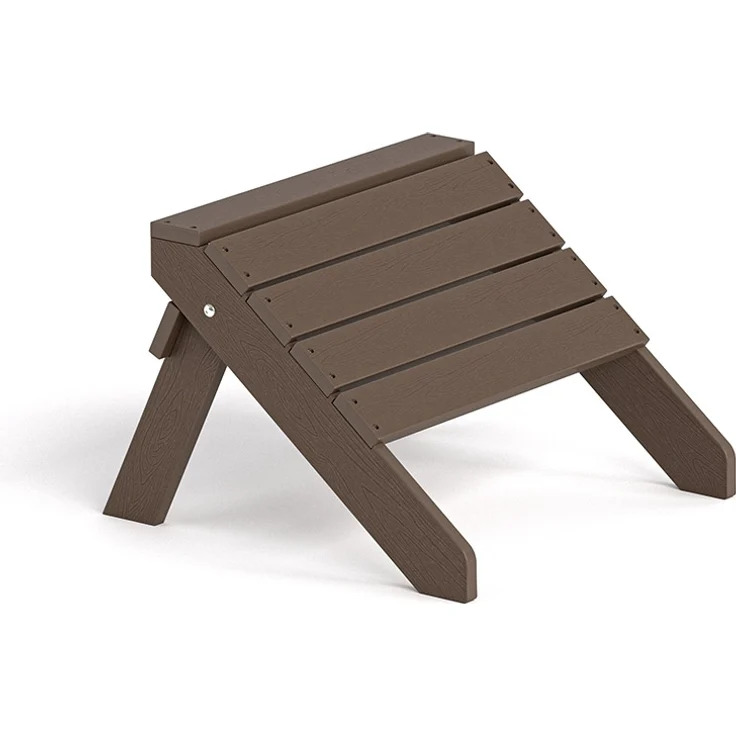 HOME DELUXE Hocker FAREA – Schwarz - Braun – Bild 2