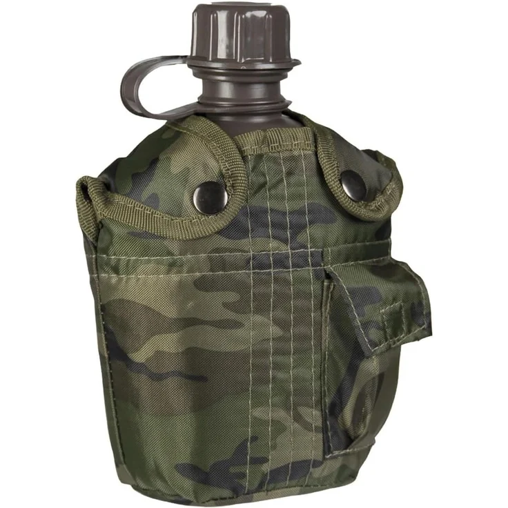 Mil-Tec Feldflasche US Feldflasche 1L mit Hülle – Bild 1