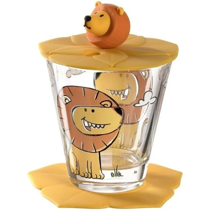 Leonardo Kinder Glas Set Bambini | Löwe