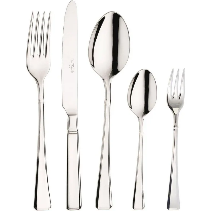 PINTINOX Besteck-Set Leonardo (30-tlg), 6 Personen, Edelstahl 18/10
