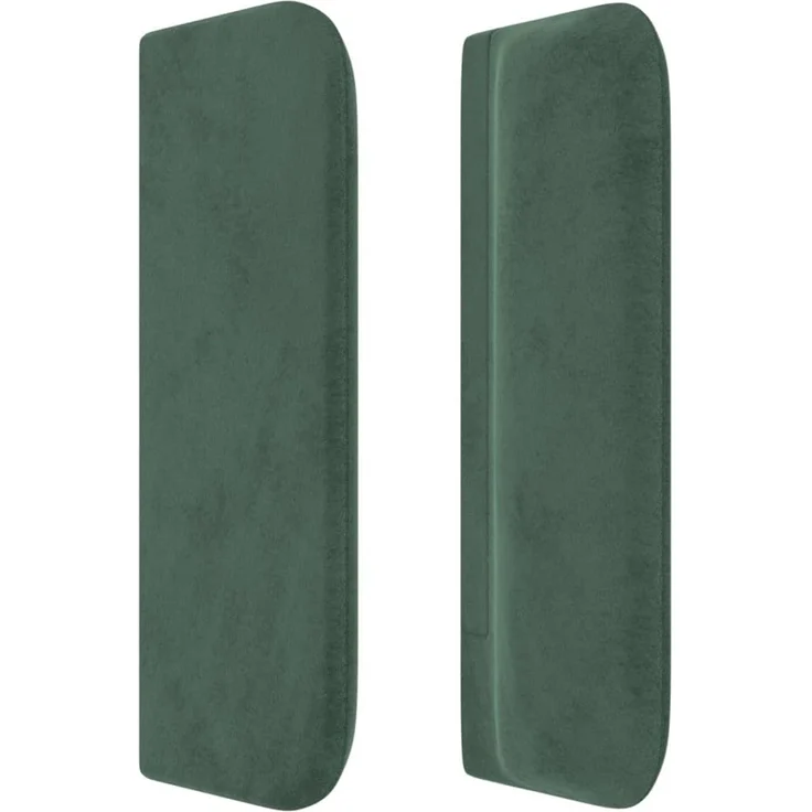 vidaXL Kopfteil mit Ohren Dunkelgrün 103x16x78/88 cm Samt 3119247 – Bild 4