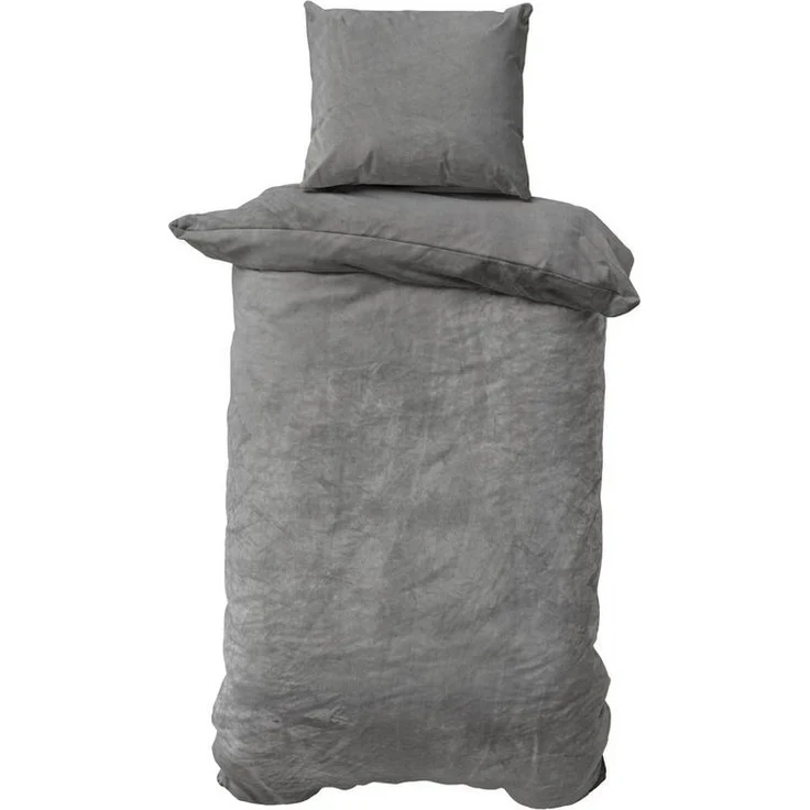 Müskaan Bettwäsche Wende Nicky Plüsch Winter Bettbezug Set Cashmere Touch Coral Fleece, Fleece, 2 teilig, warmer Bezug mit YKK Reißverschluss und Kissenbezug – Bild 5