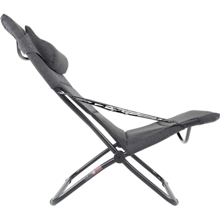Crespo Stuhl Lounger Tex-Supreme, Alu, Grau – Bild 7