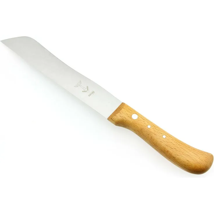 Windmühlenmesser Rotbuche Brotmesser Hamburger Carbon