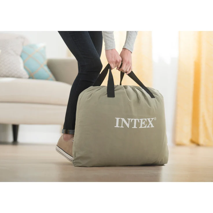 Intex 'DuraBeam ComfortPlushMidRise' Luftbett mit eingebauter, elektrischer Pumpe, 99x191 cm – Bild 13