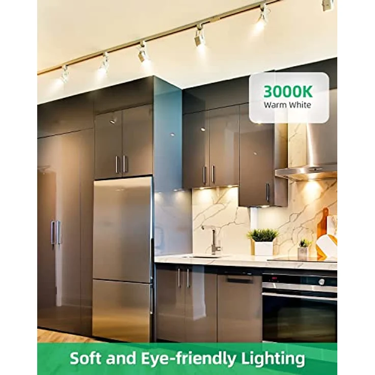 LEDYA GU10 LED Warmweiss, 5W Lampe Ersetzt Halogenlampen 40W, 400LM LED Leuchtmittel GU10 Warmweiß 3000K, 120°Breitstrahlend,Nicht dimmbar, AC 220V-240V, Nicht Dimmbar, 10er Pack – Bild 3