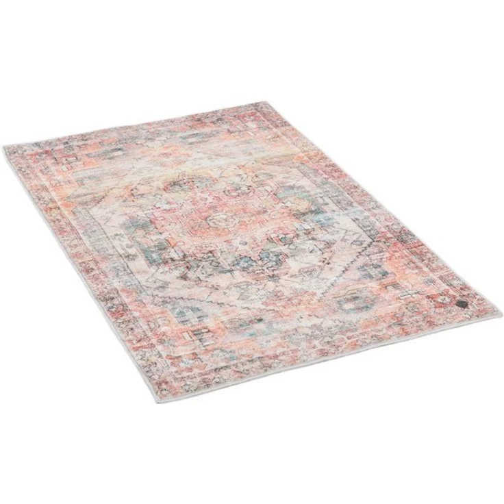 TOM TAILOR HOME Badematte Oriental Bath THREE, Höhe 7 mm, rutschhemmend beschichtet, fußbodenheizungsgeeignet, strapazierfähig, Polyester, rechteckig, Badteppich, Orient-Optik, Vintage Design, waschbar – Bild 4