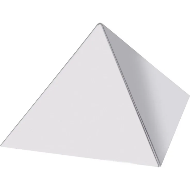 Schneider GmbH Backform Dessertform Kuchenform Edelstahl PYRAMIDE Lebensmittelecht