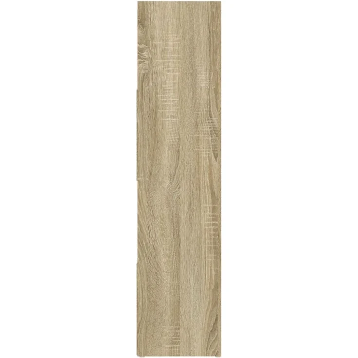 vidaXL Bücherregal/Raumteiler Sonoma-Eiche 105x24x102 cm 823248 – Bild 9