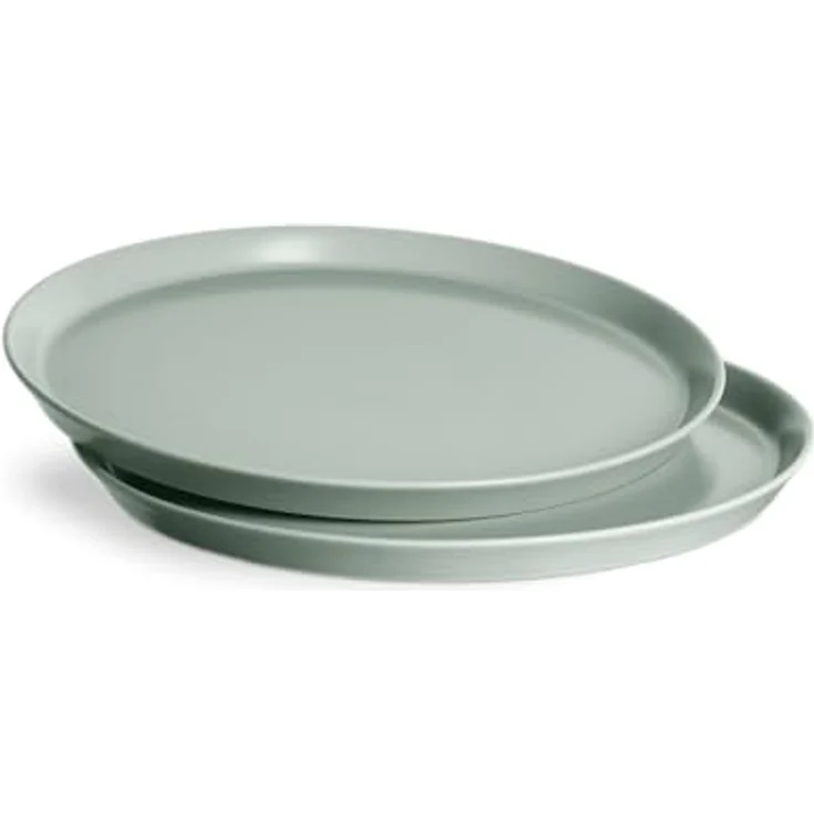 Springlane Geschirr-Set Sweet Scandi, Keramik, in verschiedenen Ausführungen und Sets, 2 Personen, Keramik, 2er-Set Teller Ø 27cm, spülmaschinen-, backofen- & mikrowellengeeignet – Bild 2