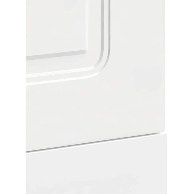 vidaXL Geschirrspülerblende Kalmar Hochglanz-Weiß 45x1,5x57 cm 853649 – Bild 7