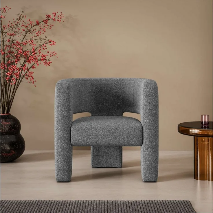 LeGer Home by Lena Gercke Sessel Ohrensessel SELMIA Moderner Lounge-Sessel Einzelsitz, B/T/H 73/62/76cm, Relaxsessel/Lehnstuhl, erhältlich in trendigen Stoff- und Farboptionen