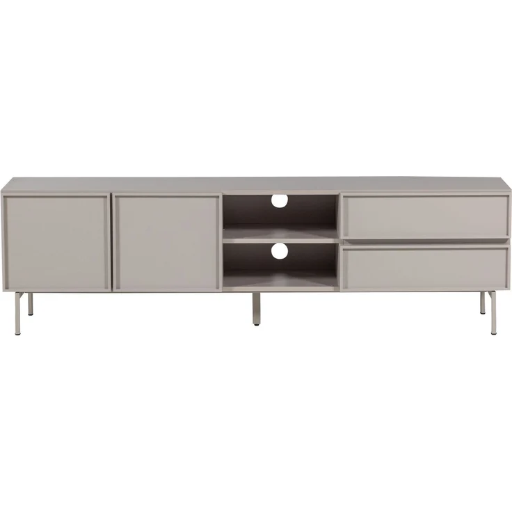 TV-Board Tours aus Melamin und MDF, modern mit viel Stauraum, sandfarben, 180 cm breit – Bild 3
