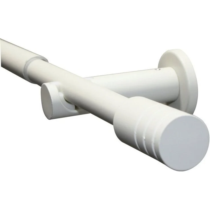 GARDINIA Gardinenstange Set Ø 16/19 mm, Ø 19 mm, 1-läufig, ausziehbar, verschraubt, 1-Lauf – Bild 4