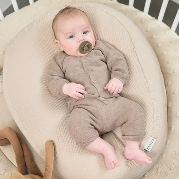 Meyco Baby Stillkissenbezug Sand, (1 Stück), One size – Bild 7