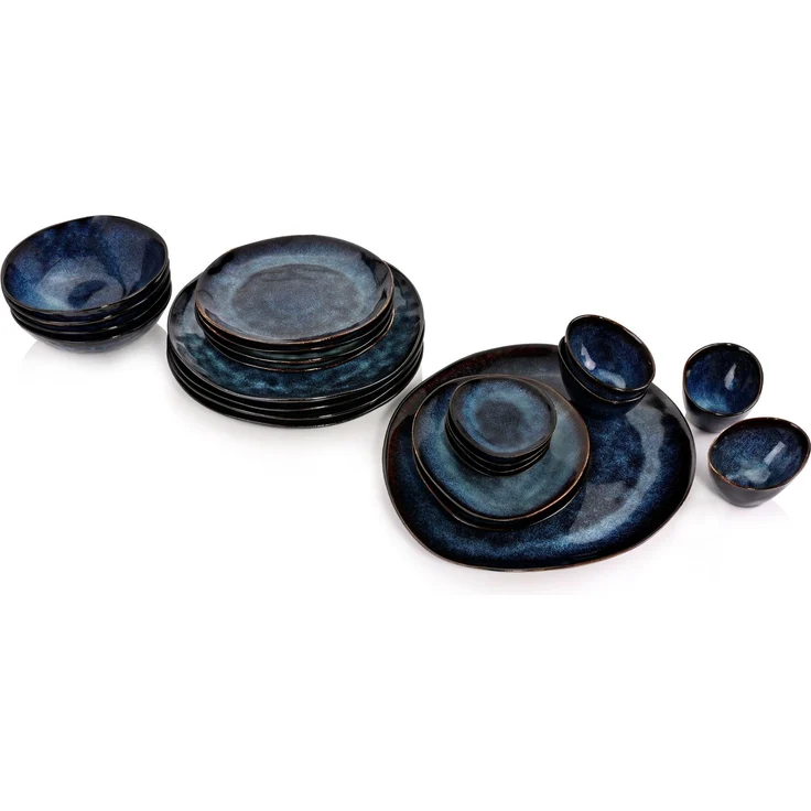 SÄNGER Tafelservice & Servierplatten Set Tokio 23 teilig für 4 Personen – Bild 2