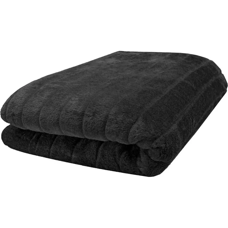 Wohndecke, ZOLLNER, extra flauschig, warm, 150 x 200 cm, 100% Polyester, extra flauschig