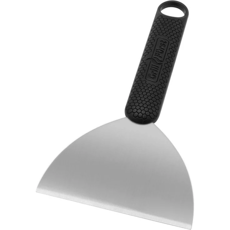 Grillfürst Plancha-Set 12tlg. - Wender, Spachtel, Schaber, Burgerglocken, Bratringe und Squeezeflaschen – Bild 4