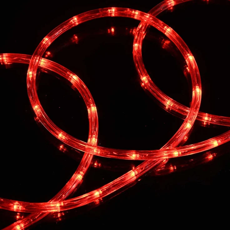 vidaXL Lichtseil mit Lichtschläuche Rot 5 m PVC 42018929 – Bild 8