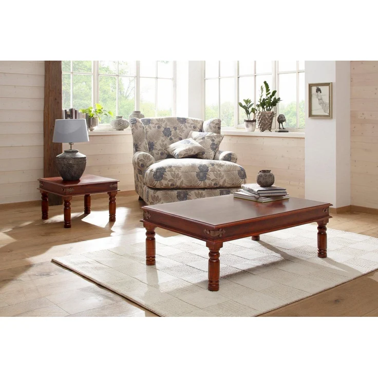 Home affaire Couchtisch Jaya, mit dekorativen Fräsungen an den Beinen – Bild 5