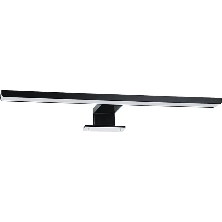 EMKE Spiegelleuchte LED Spiegelleuchte 40cm Spiegellampen für Badezimmer IP44 Schrankleuchte, Schwarz, Neutral Licht 4200K