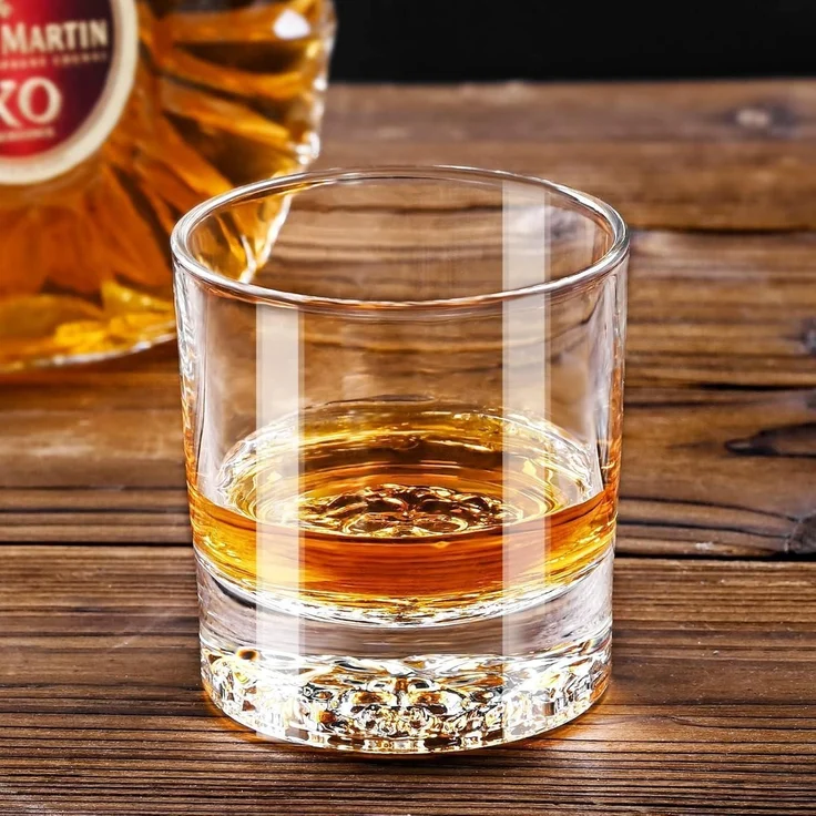Whisky Gläser Löwenmuster Tumbler Set Rum Gläser 300ml 2er Pack – Bild 4
