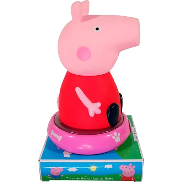 KIDS LICENSING Peppa Pig Figur-LED-Lampe, mehrfarbig, Nachtlicht für Kinderzimmer – Bild 2