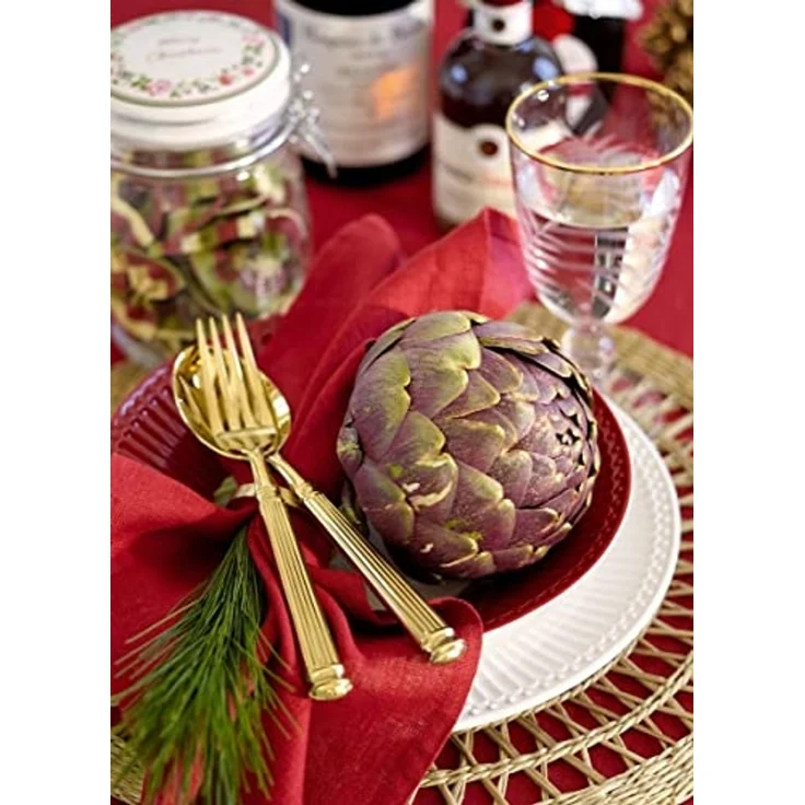 Greengate Teller 23 cm Alice claret red – Bild 5