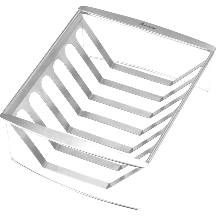 Landmann Selection Edelstahl Sparerib-Halter Rippchenhalter Bratenhalter 15505