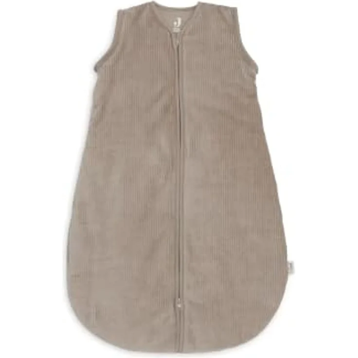 Jollein Schlafsack Baby Rund - 90 cm - 2.5 bis 3.5 TOG - Abnehmbare Ärmel - Winterschlafsack - Auch für Frühling & Herbst - Rib Milky Coffee – Bild 3