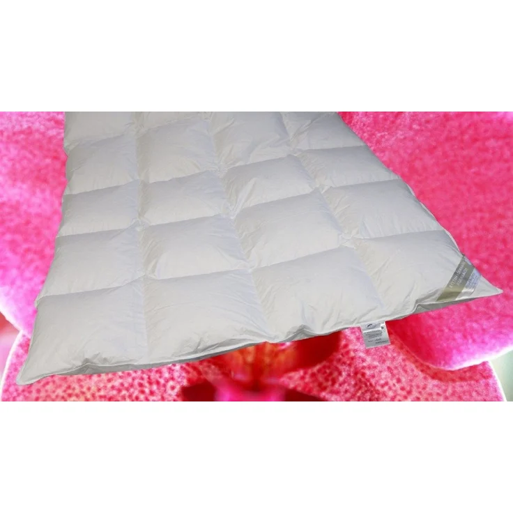 Luxus Kassetten Daunenbett Daunendecke 155x220 100% neue weiße Daunen – Bild 5