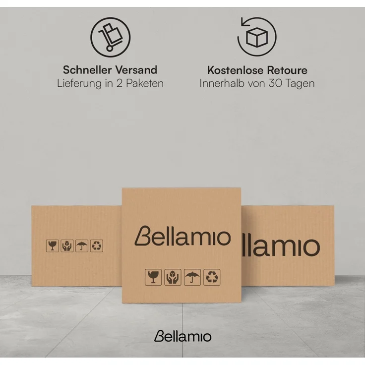 Bellamio 'Apol' Eckschrank, schwarz, 176x63x63 cm, Mehrzweckschrank mit 5 Fächern, inkl. 2 verstellbaren Einlegeböden – Bild 7