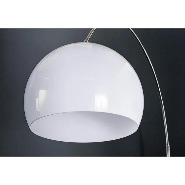 riess-ambiente Bogenlampe LOUNGE DEAL 175-205cm weiß, ohne Leuchtmittel, Wohnzimmer · Metall · verstellbar · Modern Design – Bild 6