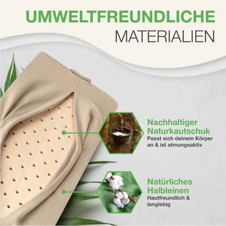 BACKLAxx® Nackenrolle Akupressur, Akupressur Kissen Nacken, Akupressur Kissen 40 x 18 x 11 cm, Insgesamt 2.592 Spitzen – Bild 3