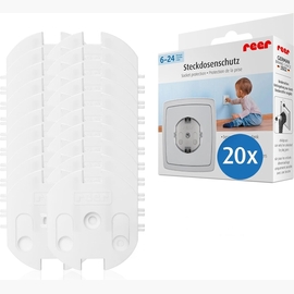 30 Stück Steckdosenschutz - Weiße Kindersicherung Einfach Zu Installieren