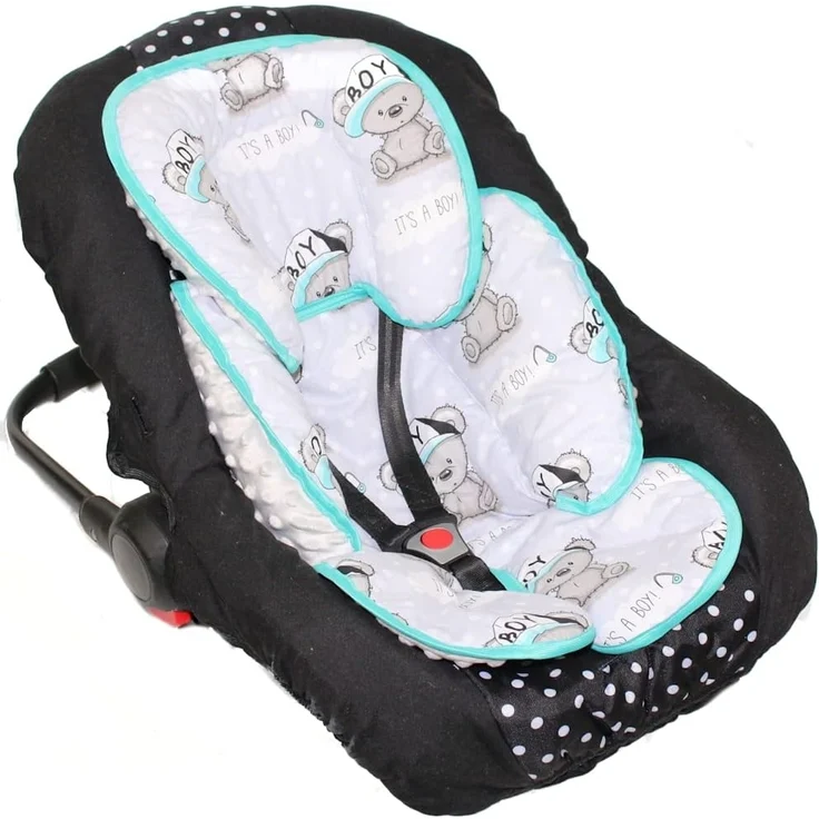 Primawela Sitzverkleinerer Sitzverkleinerer MINKY Einlage Baby Kind für Auto Babyschale Einsatz – Bild 2