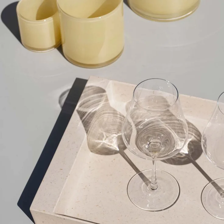 Blomus Windlicht Kerzenhalter Saga Glas Vanilla 67129 – Bild 3