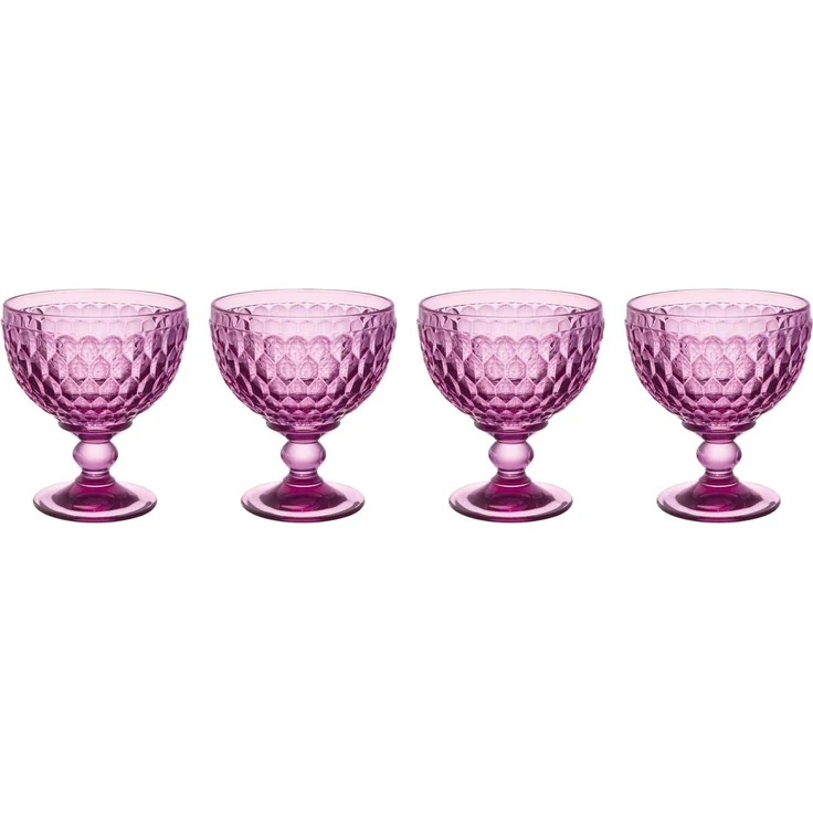 Villeroy & Boch Boston Berry Sektschale / Dessertschale 250 ml 4er Set – Bild 1