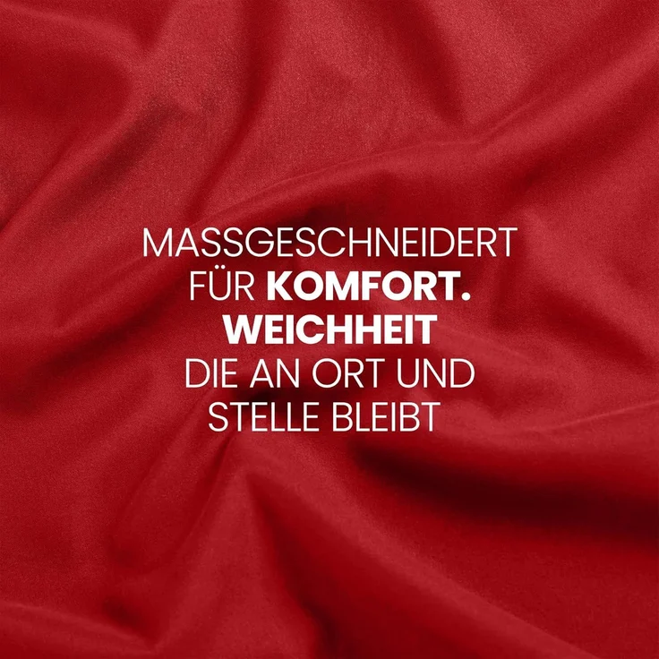 Utopia Bedding - Spannbettlaken 140x200 cm - Rot - Gebürstete Polyester-Mikrofaser Spannbetttuch - 35 cm Tiefe Tasche – Bild 7