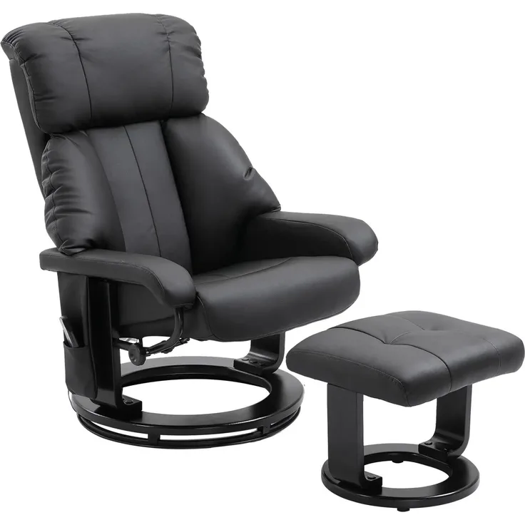 Hocker, Massage, Schwarz, 76x80x102cm--Schwarz--76x80x102cm--YOUDENOVA