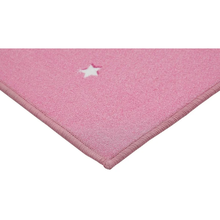 LUXOR living Kinderteppich DREAMY, 80 x 150 cm, Pink, Weiß, Polyester, rechteckig, Maschinengewebt, mit Einhorn-Motiv – Bild 3