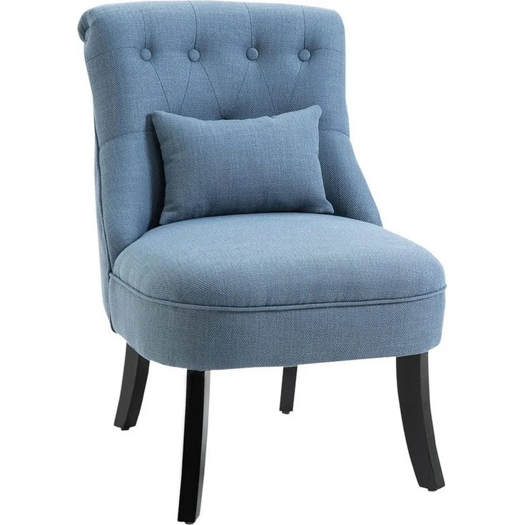 HOMCOM Sessel Relaxsessel mit Rückenkissen – Bild 1