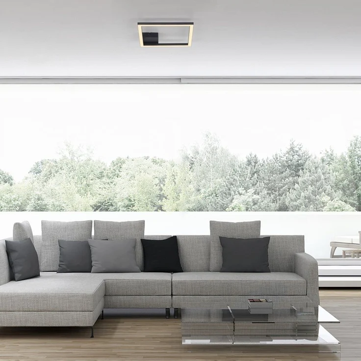 JUST LIGHT 14707-18 IVEN Deckenleuchte schwarz 3000K – Bild 7