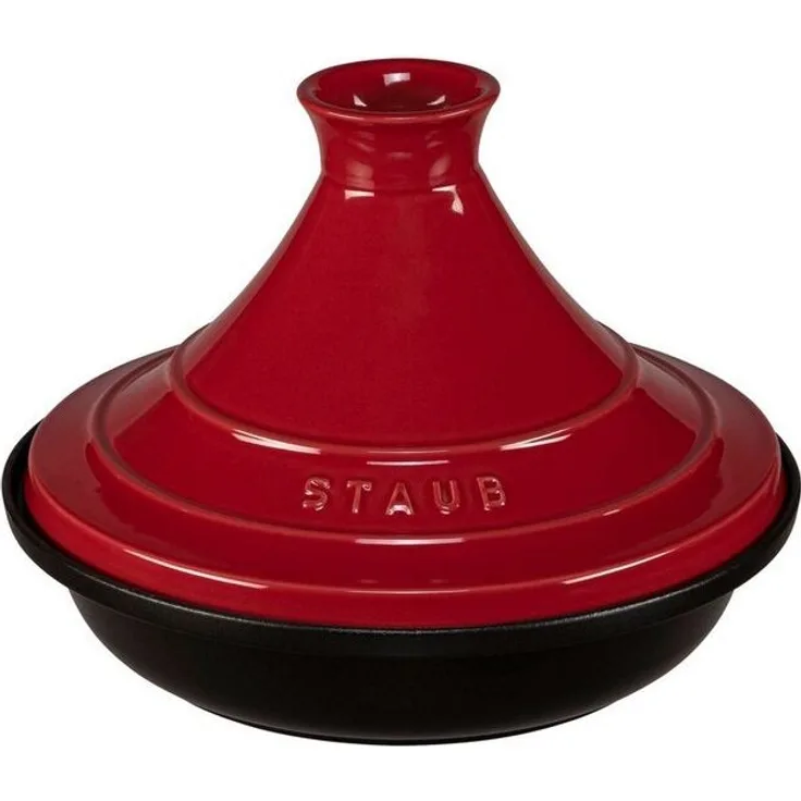 Staub Tajine 28cm rund Gusseisen