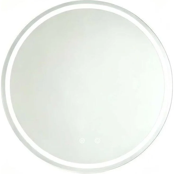 Badspiegel mit LED-Beleuchtung, dimmbar und beschlagfrei, 60x60 cm, Silber – Bild 7