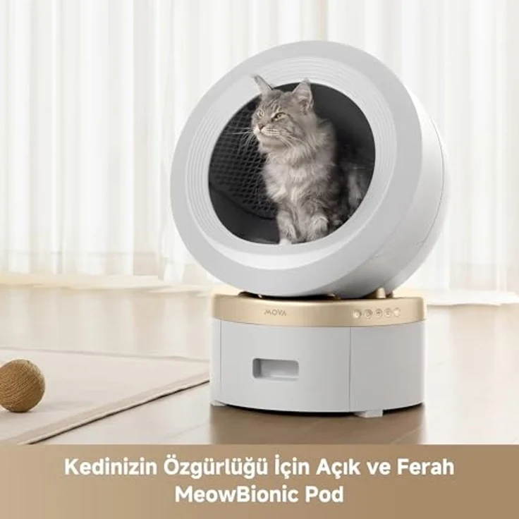 Mova MeowgicPod LR10 Prime Intelligente Katzentoilette Selbstreinigend – Bild 3