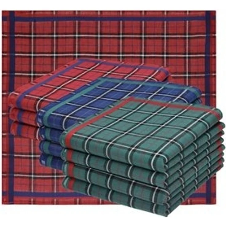 Betz Taschentuch 12 Stück Damen Stoff Taschentücher Paloma III Größe 30x30 cm, (Set, 12-St. Set, Dessin 9), 100% Baumwolle, Dessin 9 – Bild 6