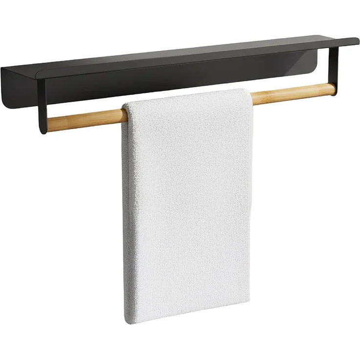 Handtuchhalter Wand mit Ablage 10053150_46 – Bild 1